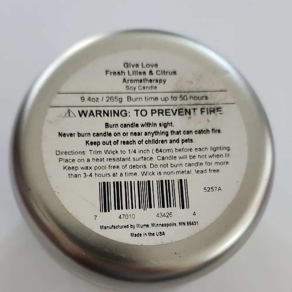 N/A aromatherapy fragranced